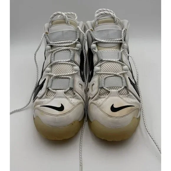Nike Air More Uptempo 96 White Black Photon Dust Men US 11.5 DQ5014-100 - Picture 4 of 10